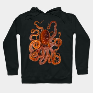 Red Octopus Hoodie